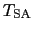 $ T_\textrm{SA}$